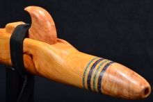 Aligator Juniper Native American Flute, Medicine Man, Low E-4, #F65D